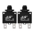 uxcell 2Pcs Thermal Overload Protector AC 125/250V 15A Push Button Reset Circuit Breaker...