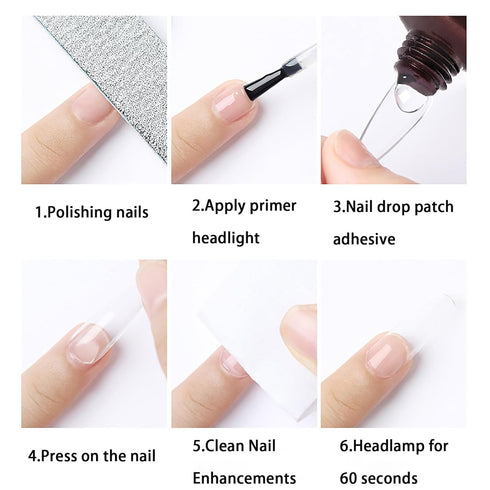 0.53 OZ Nail Glue, Super Strong Nail Glue for Nail Tips, Long Lasting Professional Nail Tip Glue for Press on Nails, Super Bond for Acrylic Nails ...