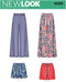 Simplicity Creative Patterns New Look 6289 Misses' Pull On Pants or Shorts and Tie Belt, A (8-10-12-14-16-18)...