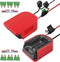 2 Power Wheel Adapter for Craftsman V20, 20V Battery Adapter with 14 Gauge Wire, 30Amp Fuse, Wire terminals, On/Off Button for DIY, Robotics Rc Tr...