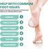 Welnove Metatarsal Foot Pads for Pain Relief - 20 Pieces Ball of Foot Cushion for Women & Men - 1/4" Thick Adhesive Foam Felt Pads, Forefoot and S...