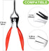 Toolwiz Automobile Hose Removal Pliers, Auto Fuel, and Vacuum Line Tube Hose Remover Pliers, Separator Tools Pipe Repairing Tool for Marine, Oil, ...