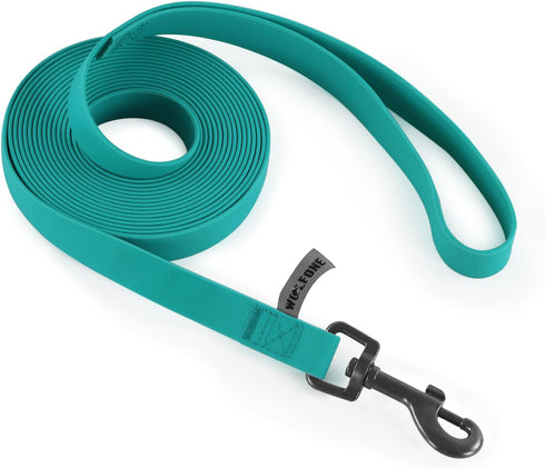 5ft Viridian Green Waterproof Training Dog Leash?Sturdy Dirt & Odor-Resistant Leash for Small Medium Large Dog? Cute Color Leash for Boys Girly Do...