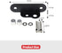 Tailgate Hinge CB Antenna Mount Compatible with Jeep Wrangler JL & Unlimited 2018-2023...