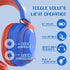 Kids Headphones Bluetooth 5.3 Wireless 60H Play Time Volume Limited 85/110dB Over Ear Foldable Headset with Cable Aux Mic for iPad Notebook Boy Gi...