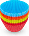 12 Pack Silicone Baking Cups, Thicken Muffin Cups Liners, Reusable, BPA-Free & Non-stick Muffin Cupcake Liners, Standard, Multicolor...