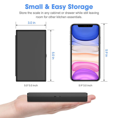 Digital Pocket Scale, 500g x 0.01g Small Digital Scales Grams Ounces Grains, Herb Scale, Jewelry Scale, Portable Travel Food Scale, Kitchen Scale,...