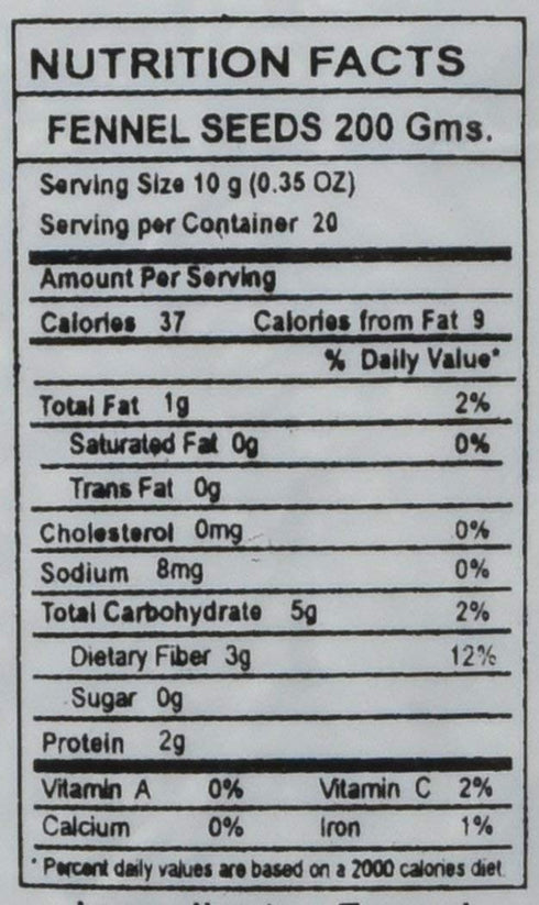 Great Bazaar Swad Fennel Seeds, 7 Ounce (7oz)...