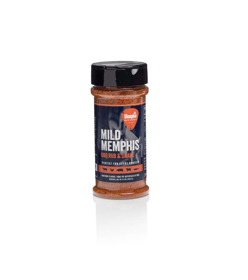 Memphis Marinades, 5.6oz Mild Memphis BBQ Rub & Shake - BBQ Seasoning & Flavor Enhancer for Chicken, Beef and Pork, Air Fryer Marinade Mix,...