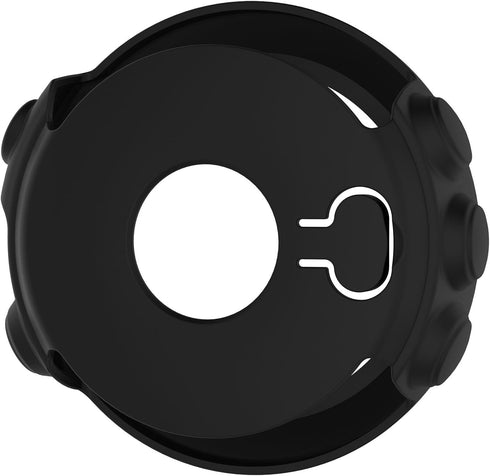 Covers Compatible with Garmin Fenix 5X/ Sapphire Watch 51mm Accessories Silicone Watch Cases with Charging Port Protector Caps (Black-3 Packs)...