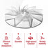 Plastic Impeller Fan, Vacuum Cleaner Fan Replacment Fan for Eureka Sanitaire Upright Vac, Fits Models SC886 SC887 Vacuum Lexan Fan Clear (1-Pack)...