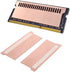 Easycargo Laptop Memory Heatsink Kit, Copper Heat Sink + Pre-Applied Thermal Conductive Adhesive Tape, Cooler Heatsink Pad for Cooling Laptop Note...