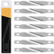 DIYSELF 20PCS Craft Knife Blades, SK5 Carbon Steel #11 Exacto Knife Blades Refill Hobby Art Blades Exacto Blades Cutting Tool with Storage Case fo...
