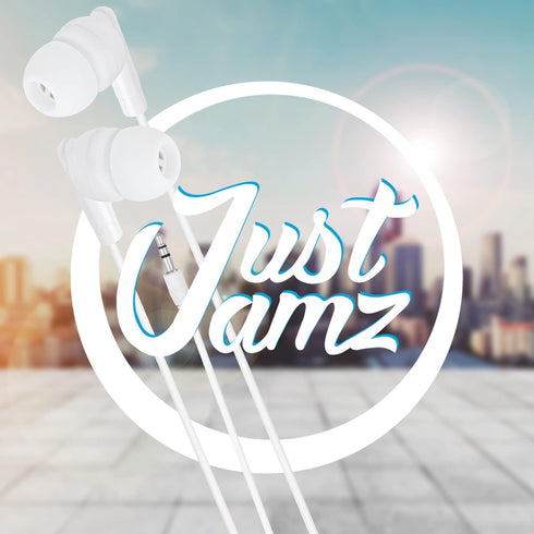 Earbuds 30 Pack | Bulk Basic Earbuds, Pearl White in-Ear Earbuds, Disposable Earphones, Affordable Headphones, 3.5 MM Audio Jack Earbuds for Schoo...