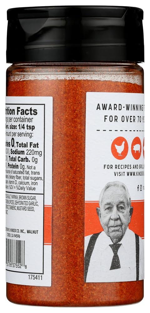 Kinder's, Rub The BBQ Blend, 6.25 Ounce...