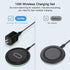 Wireless Charger Samsung Fast Charging Pad for Samsung Galaxy S24/S23 Ultra/S22/S21/Z Flip 5,15W Wireless Charging Station Charger Mat with QC Ada...