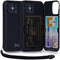 TORU CX PRO for iPhone 12 Mini Case Wallet | Protective Shockproof Heavy Duty Cover with Hidden Card Holder & Card Slot | Mirror & Wrist Strap Inc...