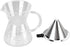 SALUTUY Coffee Kettle, Drip Glass Coffee Maker 400ml Great Gift Accurate Brewing Control Coffee Maker Premium Coffee Brewing Tool for Perfect Cup ...