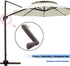 Patio Umbrella Crank Handle, Patio Umbrella Accessories, Outdoor Umbrella Parts Replacement Heavy Duty Holder Umbrella Hand Crank for Picnic Beach...