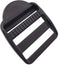 10 Pcs 1-1/4" (32mm) Plastic Slide Buckle Tension Locks Triglide for Belt Backpack Camping Bag Belt Suitcase (Black)...