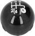 aqxreight Gear Shift Knob,with Decorative Cover Replacement Kit Fit for Fiat 500 500C 2007-2018 LHD R...