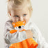 Fox Lovie for Babies Security Blanket Soft Minky Dot Fabric with Silky Satin Backing Baby Snuggle Toy Animal Baby Blanket for Infant and Toddler O...
