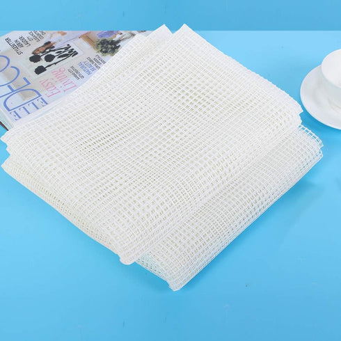 GLOGLOW Latch Hook Canvas, Mesh Fabric Blank Rug Hooking Mesh Canvas Kit DIY Rug Canvas for Latch Hook Rug Tapestry Canvas DIY(150x100cm/59x39.4in...