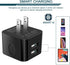 2Pack USB Wall Chargers, 2.4A Dual Port Fast Charger Block Square Flat Power AC Adapter Phone Brick Charging Station for iPhone, Samsung Galaxy, L...