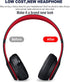 Solo3 Ear Pads Cushions Replacement for Beats Solo 2 & Solo 3 Wireless On-Ear Headphones, Ear Cushions Memory Foam Earpads with Soft Protein Leath...