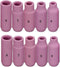 RIVERWELD TIG Alumina Nozzles Ceramic Shield Cup 10N50#4 10N49#5 10N48#6 10N47#7 10N46#8 Fit DB PTA SR WP 17 18 26 TIG Welding Torch 10pcs...