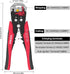 Self Adjusting Wire Stripper 3 in 1, Auto Wire Stripper for 10 AWG to 22 AWG Speaker Wire, Electrical Wire Stripping Cable Cutting Crimping Tool...