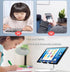 2Pack Cell Phone Stand for Desk, Adjustable Angle & Height Mobile Phone Holder Cute, Foldable Compact Desk Mount for Smartphone, Kindle under 7'' ...