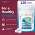 GeriCare Magnesium Oxide Supplement 240 mg of Elemental Magnesium, 120 Tablets, Essential Mineral Support, Promotes Vascular Health, Bone Strength...