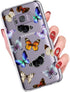 for Galaxy S8 Case, for Samsung S8 Cute Case, Clear Flexible Bumper TPU Soft Rubber Silicone Cover Phone Case for Samsung Galaxy S8 Butterfly...