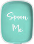 Turquoise Spoon Rest for Stove Top, DAYYET Teal Ceramic Large Spoon Holder, Spoon Rest for Kitchen Counter, Heat-Resistant Cooking Utensil Rest, T...