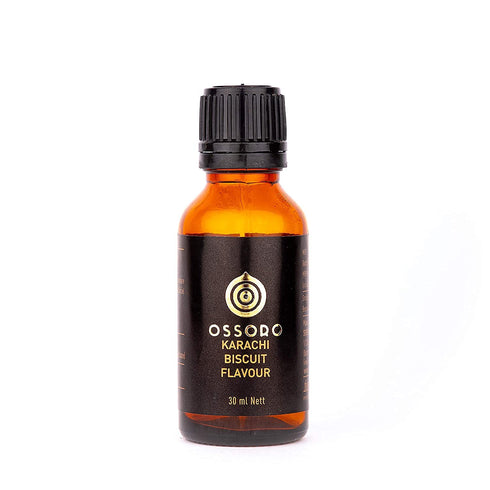 Ossoro Essence Karachi Biscuit Food Flavour with No Sugar Added, Non-GMO, Gluten-Free Flavors Perfect for Cakes, Snacks, Ice creams, Candies, Baki...