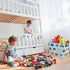 Rectangle Storage Basket, Storage Bins with Handles, Books Box, Gift Baskets(Car)...