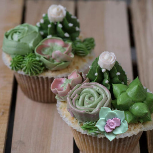 Succulent Fondant Molds Succulent Plant Cake Decorating Silicone Mold For Cake Decoration Cupcake Topper Chocolate Candy Gum Paste Polymer Clay...