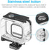 60M/196FT Waterproof Case for GoPro Hero12 Black/Hero11 Black/Hero10 Black/Hero9 Black Camera Accessories,Underwater Deep Diving Protective Shell ...