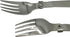 Maydahui 2PCS Folding Spoon and Fork SUS 18/10?304?Stainless Steel Spork Portable Camping Cutlery Multi-Functional Foldable Fruit Forks for Outdoo...
