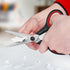 Scissors 8" Multipurpose Right/Left Handed Titanium Coated Sturdy Sharp Scissors for Office Home School Students...