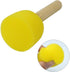 WAFJAMF 40-Pieces Assorted Size Round Sponges Brush Set, Paint Tools for Kids...