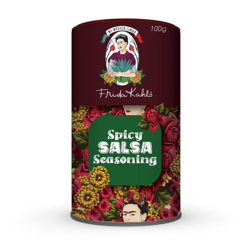 Frida Kahlo | Smokehouse Meets Mexican Spices & Seasoning - 300g Mexican Spices Gift Set - Avocado seasoning, smokey chipotle & Spice Salsa season...