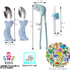 Dinosaur Toddler Flatware Kid Fork and Spoon Set, Baby Spoons Self Feeding Baby...