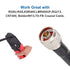 XRDS -RF 5 Pack N Male Crimp Connector 50 ohm N Male Plug Rf Crimp Connector for LMR400 Belden 9913 RG8...