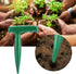 Oumefar 5Pcs Handheld Plastic Transplanting Widger Planting Tools Dibber Soil Digger Hole Punch Sowing Seeds Dispenser Garden Supplies Grip Seedli...
