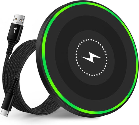 S24 Ultra Samsung Wireless Charger Fast Charging Pad Android Phone Cargador Inalámbrico for Samsung Galaxy S24 S23 FE S22 S21 S20 Z Fold Flip 5 4,...