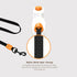 HCY&WLD Retractable Dog Leash with Anti-Slip Handle, 10 ft Durable Pet Walking Leash for Small Dogs/Cats/Small Animals up to 26 lbs, 360° Tangle F...