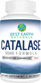 Best Earth Naturals Catalase Supplement 10,000 with Saw Palmetto, Biotin, Fo-Ti, PABA - Hair Supplements for Strong Hair - 60 Capsules...