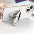 COOWEEK 6D Plating Astronaut Hidden Stand Case Cover for iPhone 13,Cute Phone Case with Camera Lens Protector Cover,Purple,6.1 Inch......